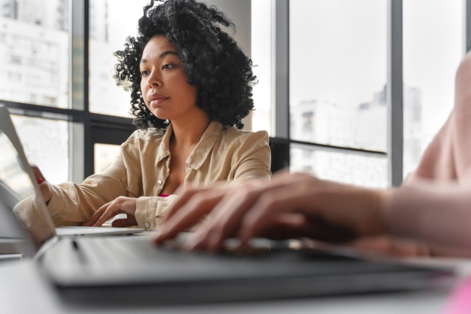 workshop session with participants learning budget planning techniques